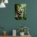 Suche nach niedlicher koala poster Tier