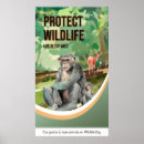 Suche nach wild lebende tiere kunst poster Wald