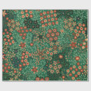 Suche nach vintage botanische blumen geschenkpapier Grüne blätter
