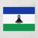 Suche nach lesotho flagge postkarten Basotho