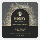 Suche nach honigglas aufkleber Bienenstock
