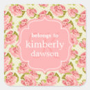 Suche nach vintage rosa rosen aufkleber Monogramm