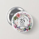 Suche nach 25 jahre buttons Hochzeitstag