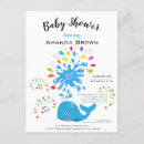 Suche nach niedlicher wal einladungen Niedliche babydusche