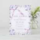 Suche nach lila blume einladungen Babyparty
