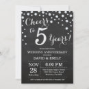 Suche nach 5 hochzeitstag einladungen Party zum 5