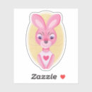 Suche nach kaninchen cartoon aufkleber Girl