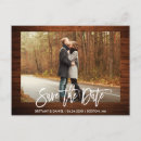 Suche nach rustikale save the date postkarten Verlobung