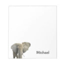Suche nach elefanten notizblock Wild lebende tiere