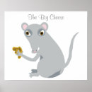 Suche nach maus und käse poster Spaß