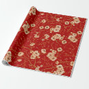 Suche nach rote blumen geschenkpapier Muster