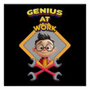 Suche nach genie poster Arbeit