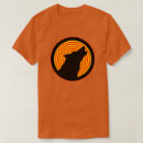 Suche nach heulender wolf tshirts Wildtiere