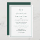 Suche nach emerald green wedding einladungen Elegant