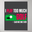 Suche nach golf poster Vintage
