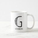 Suche nach buchstabe g tassen Typografie