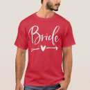 Suche nach herz mit pfeil tshirts Braut