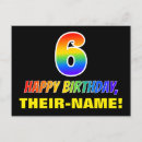 Suche nach 6 geburtstag postkarten 6 jahre alt