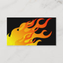 Suche nach flammen visitenkarten Blau