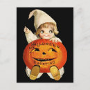 Suche nach halloween grüße postkarten Vintag