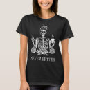 Suche nach skelett frauen tshirts Spukhaft