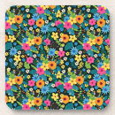 Suche nach rosa blumenmuster untersetzer Bunt