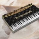 Suche nach klavierstunden visitenkarten Musik