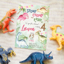 Suche nach dinosaurier einladungen Kinder