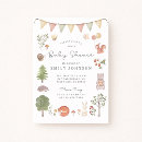 Suche nach forest friends einladungen Babydusche