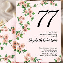 Suche nach 77 geburtstag einladungen Modern
