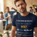 Suche nach lustige grammatik tshirts Für ihn