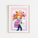 Suche nach blumenstrauß poster Blumenkunst
