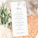 Suche nach minimal hochzeit menükarten Klassisch