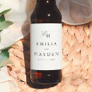 Suche nach hochzeit bier etikette Schwarz und weiß