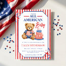 Suche nach americana einladungen 4 juli babyparty