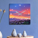 Suche nach wolken wanduhren Sonnenaufgang