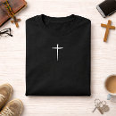 Suche nach weißes kreuz tshirts Religiös