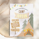 Suche nach draußen geburtstag einladungen Camping