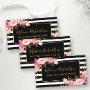 Suche nach rosa blumen visitenkarten Salon