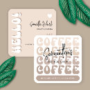 Suche nach kaffee barista visitenkarten Modern