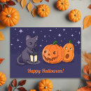 Suche nach halloween karten Schwarze katze