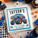 Suche nach wir monster servietten Monster truck geburtstag