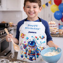 Suche nach astronaut schürzen Boy