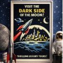 Suche nach retro zukunft poster Weltraumreise