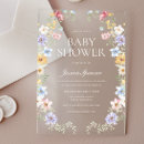 Suche nach frühlings babyparty einladungen Blumig