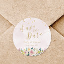 Suche nach save the date wedding aufkleber Gold