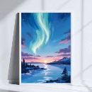 Suche nach nachtlandschaft poster Blau