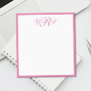 Suche nach rosa notizblock Monogramm