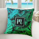 Suche nach tropische palme kissen Monogramm