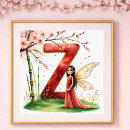 Suche nach buchstabe z poster Rosa